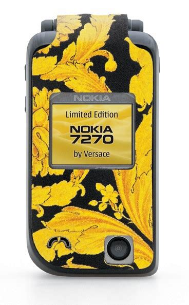 Own a Nokia 7270, Versace style 